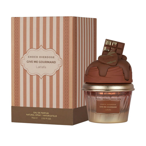 Choco Overdose Give Me Gourmand Lattafa Eau De Parfum 75ml