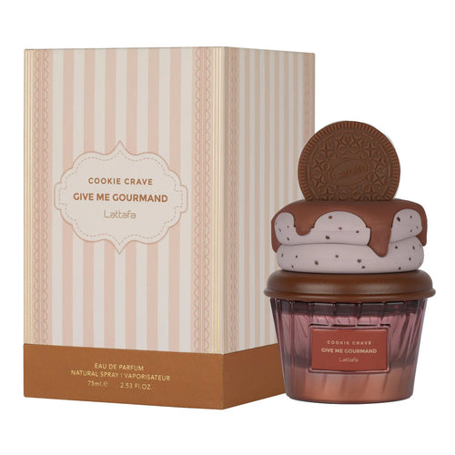 Cookie Crave Give me Gourmand Lattafa Eau De Parfum 75ml