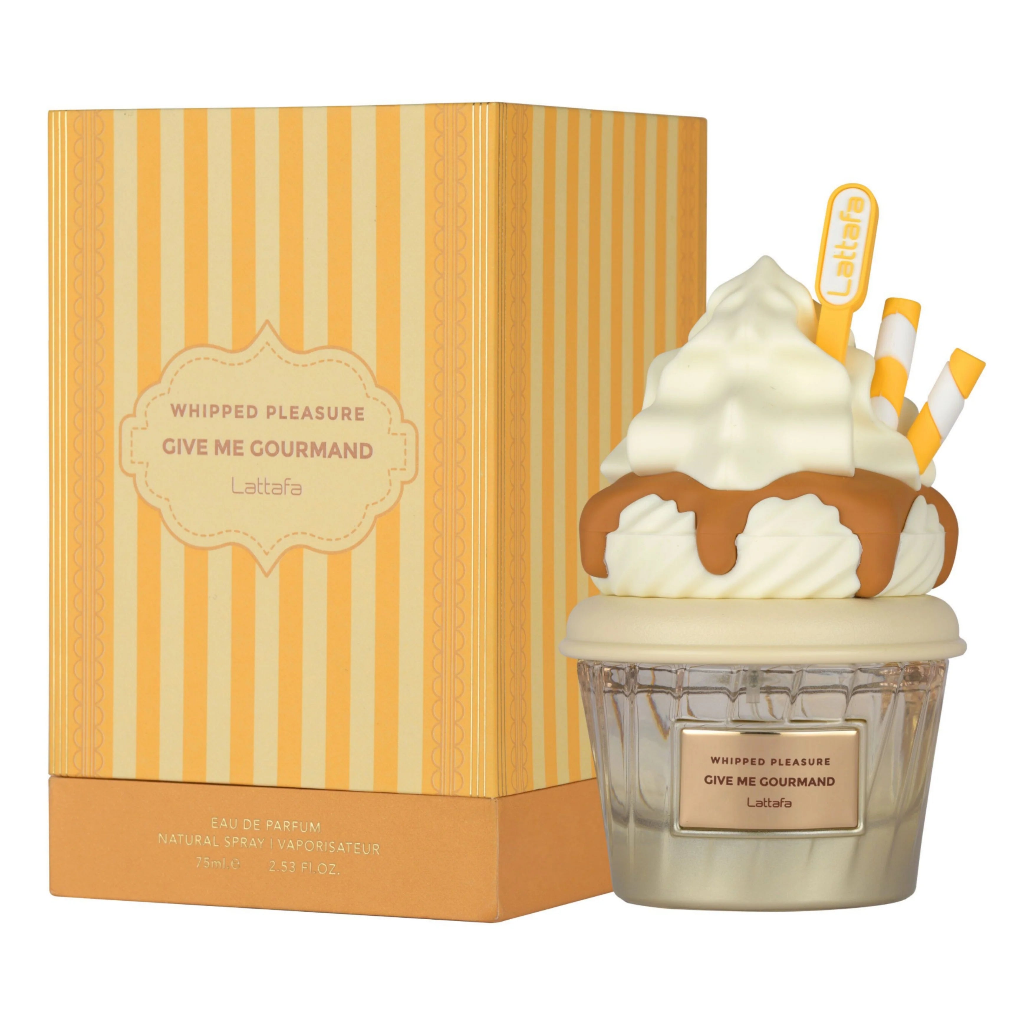 Whipped Pleasure Give me Gourmand Lattafa Eau De Parfum 75ml